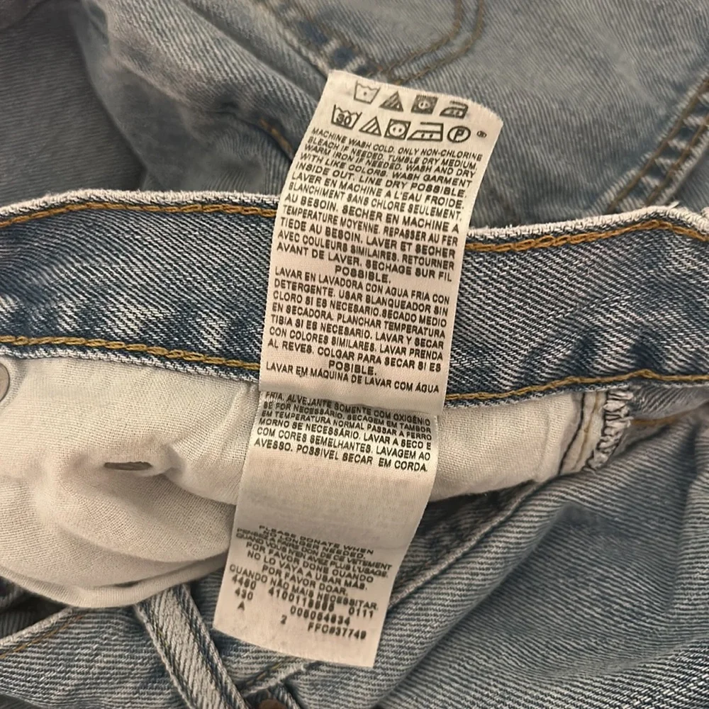 Levi’s Men’s Vintage 505 Straight Fit Jeans Light Wash Size W40 L32
